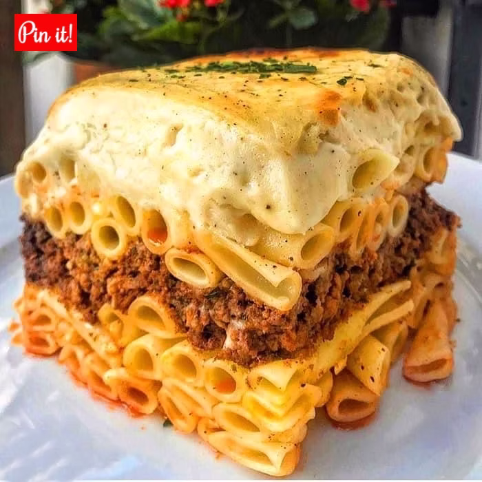 Pastitsio, the “Greek Lasagna”