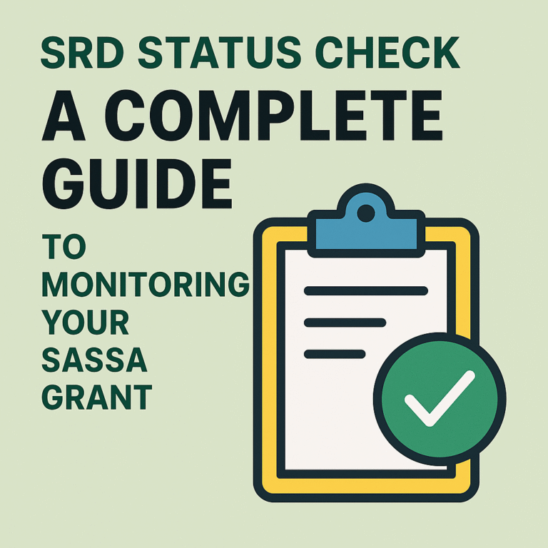 SRD Status Check: A Complete Guide to Monitoring Your SASSA Grant