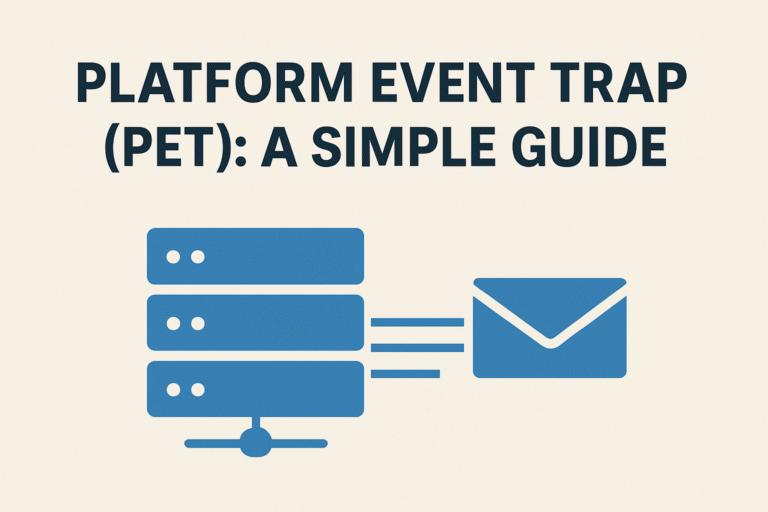Platform Event Trap