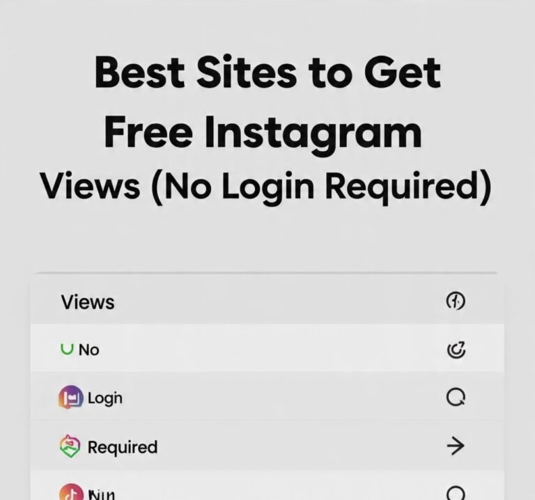 Best Sites to Get Free Instagram Views (No Login Required)