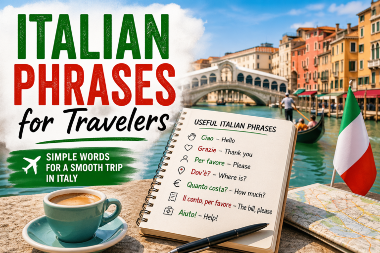 italian phrases for travelers