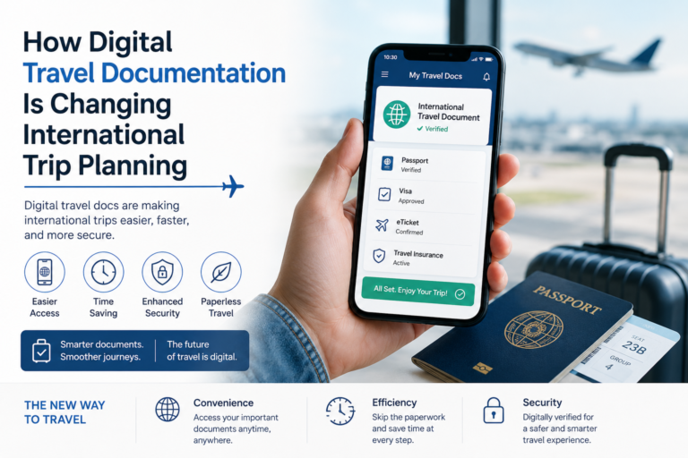 How Digital Travel Documentation Is Changing International Trip Planning