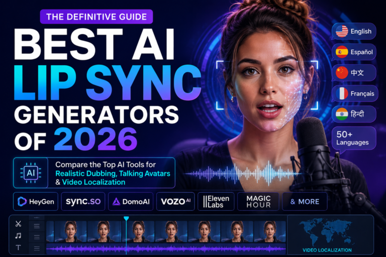 Best AI Lip Sync Generators of 2026: The Definitive Guide