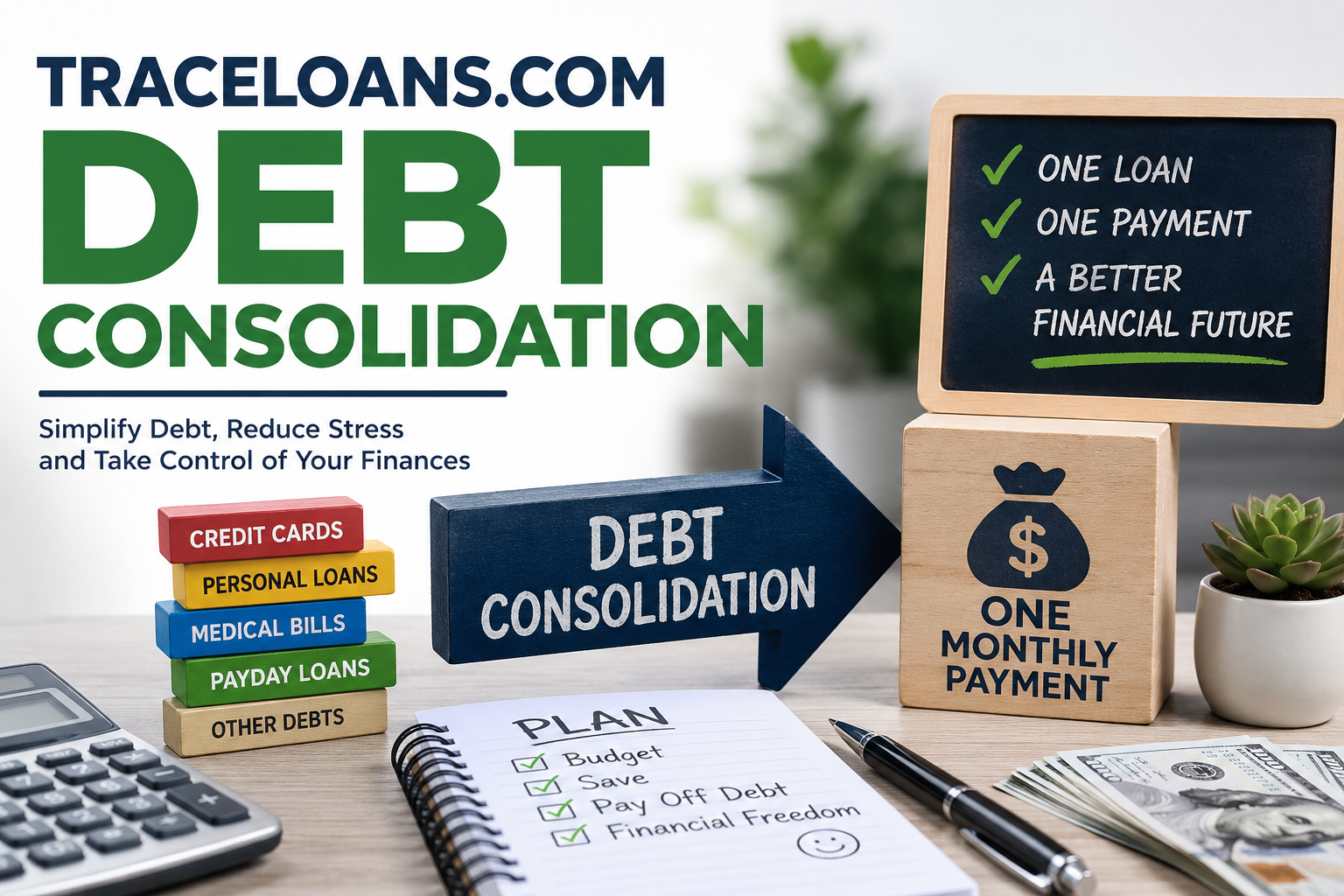 traceloans.com debt consolidation
