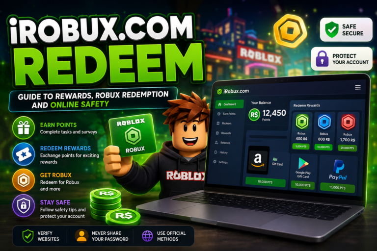 iRobux.com Redeem