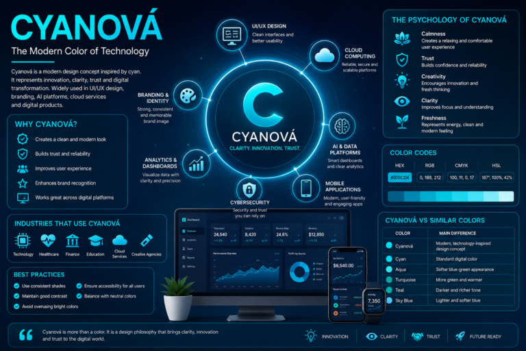 Cyanová