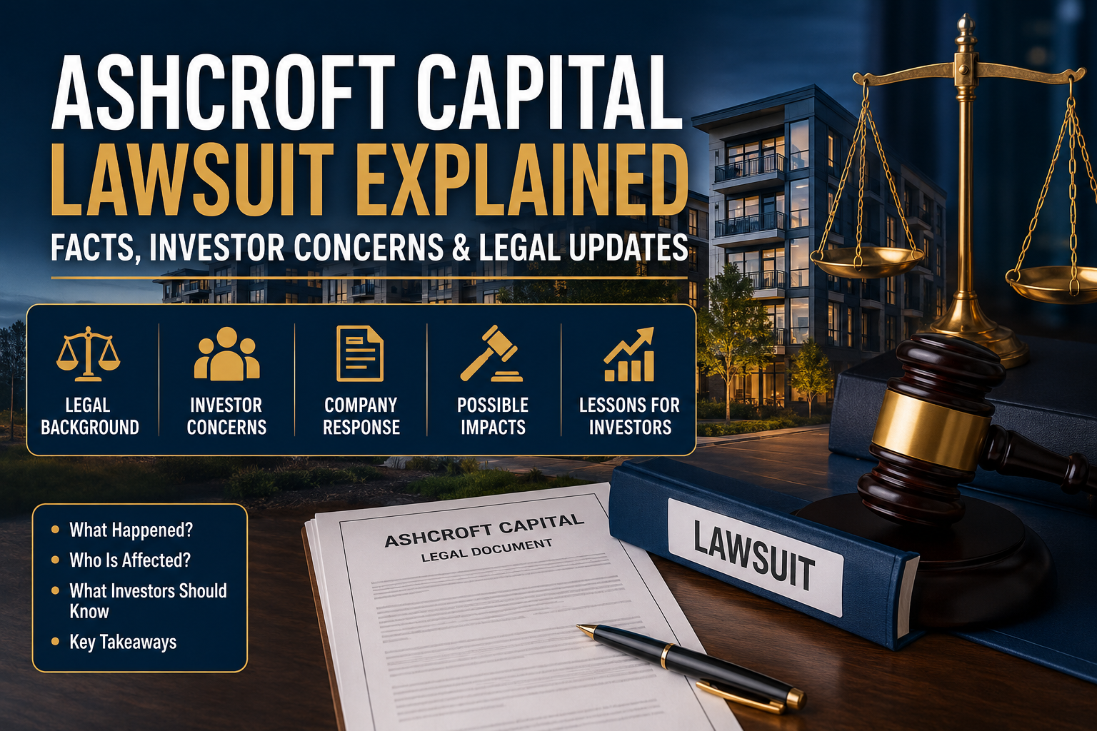 Ashcroft Capital lawsuit