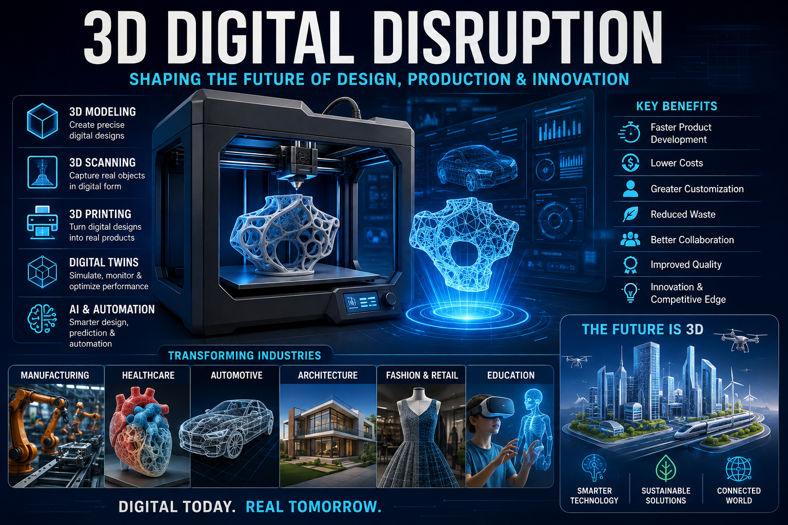 3D digital disruption