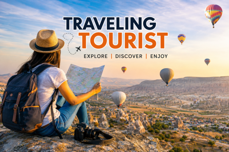 traveling tourist​