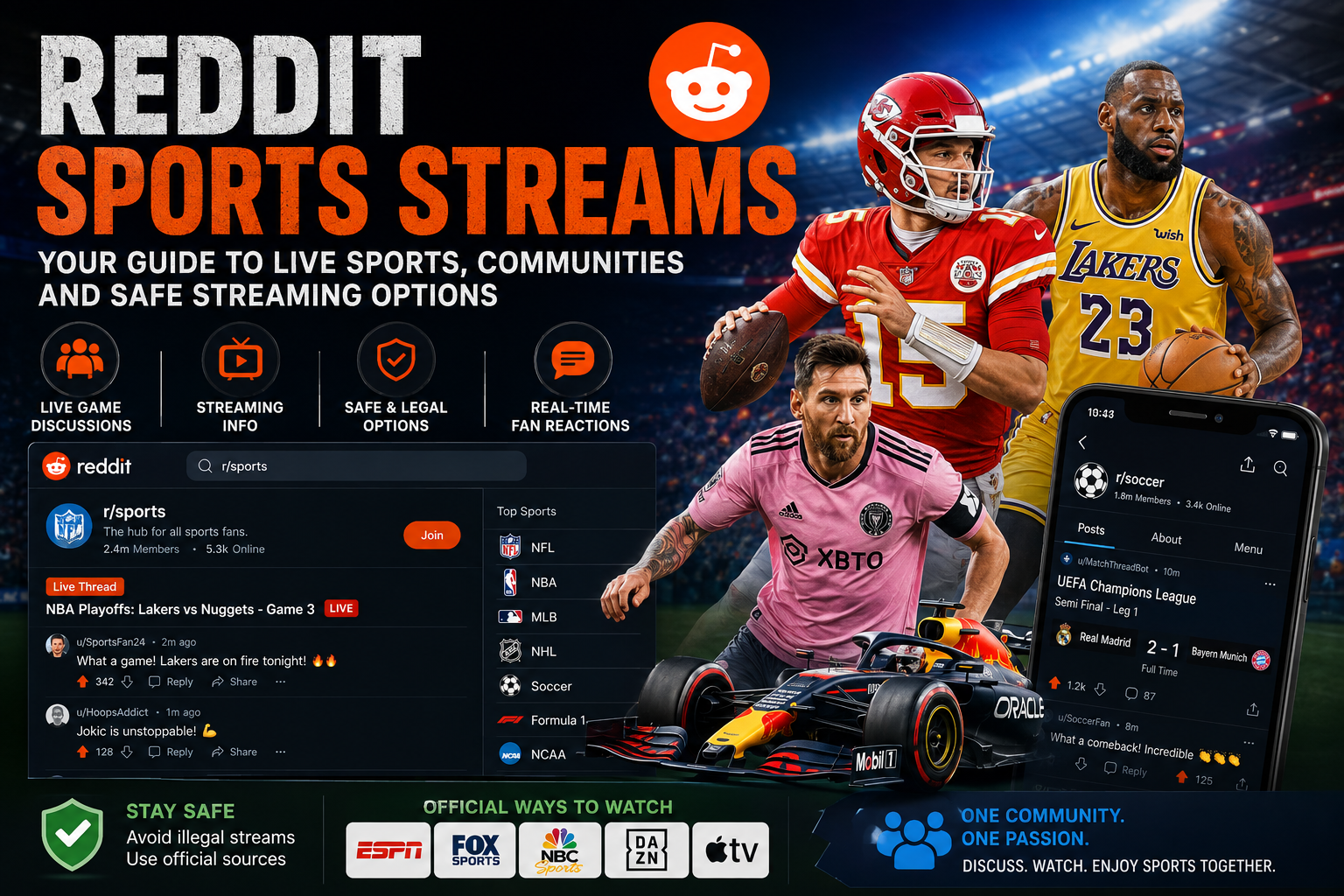 reddit sports streams
