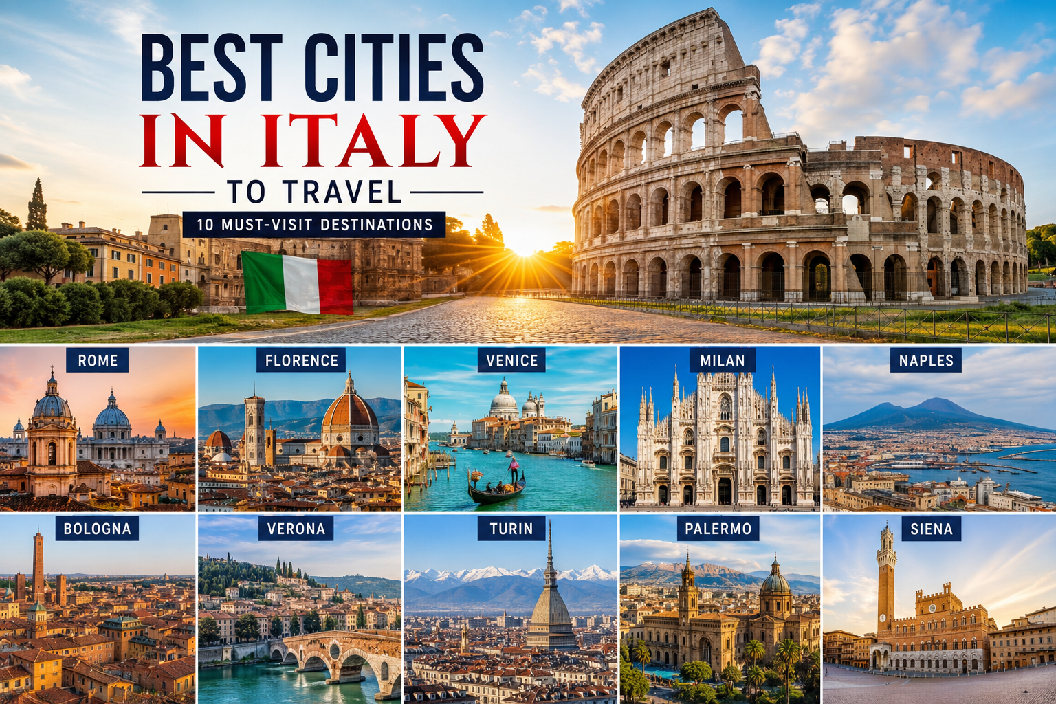 best cities in italy to travel​