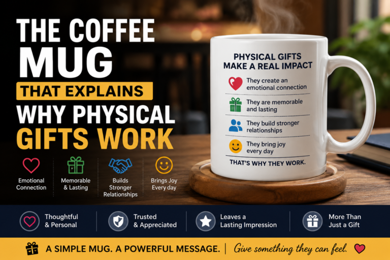 The Coffee Mug That Explains Why Physical Gifts Work