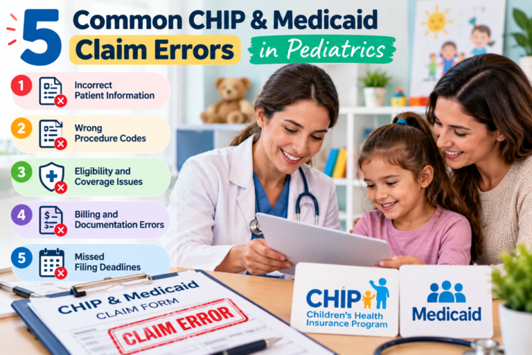 5 Common CHIP & Medicaid Claim Errors in Pediatrics
